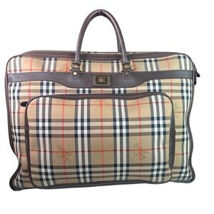 Burberry plaid Travel Bag